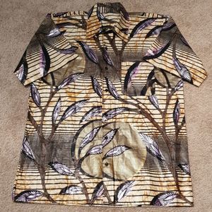 Mens 4 Da Culture✊🏾 African Print Shirt sz 2X